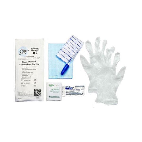 Cure Catheter insertion tray kit