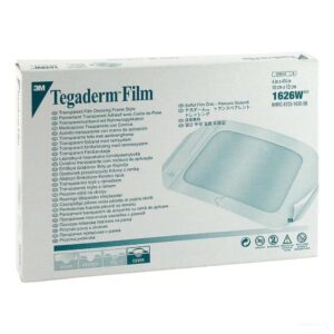 Tegaderm Film 1626W | 4 x 4-3/4 by 3M (box of 50)